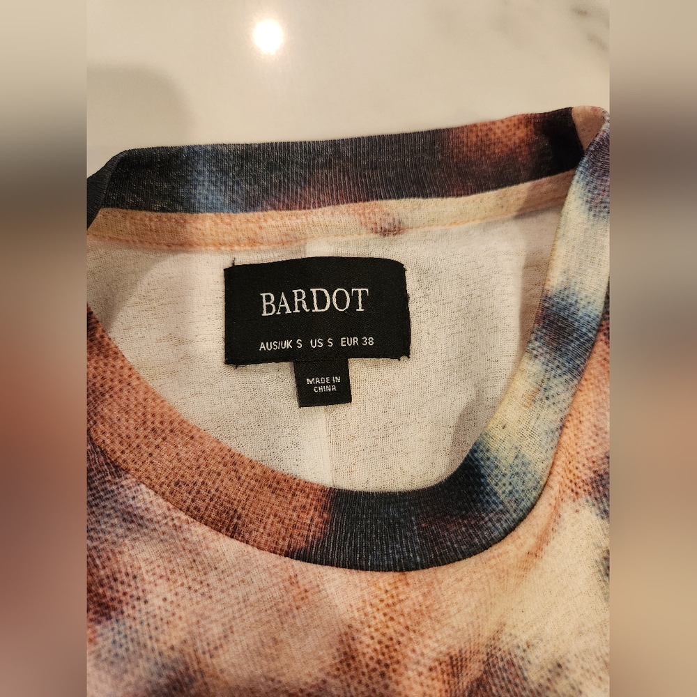 BARDOT Revolve Tie-Dye Maxi Bodycon‎ Dress - Picture 9 of 11